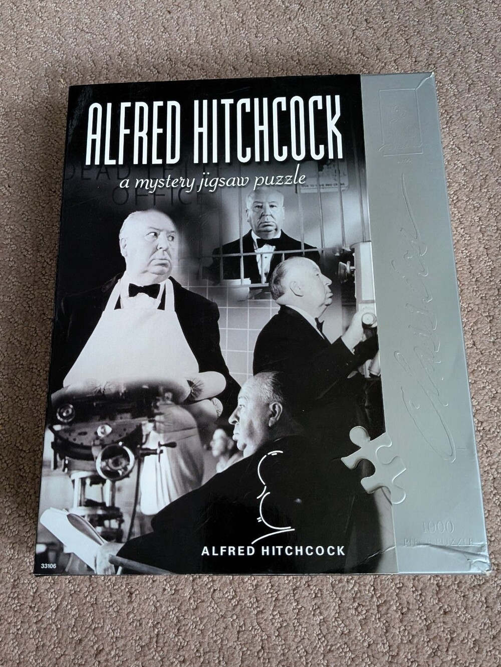Alfred Hitchcock A Mystery Jigsaw Puzzle 1000 Pieces